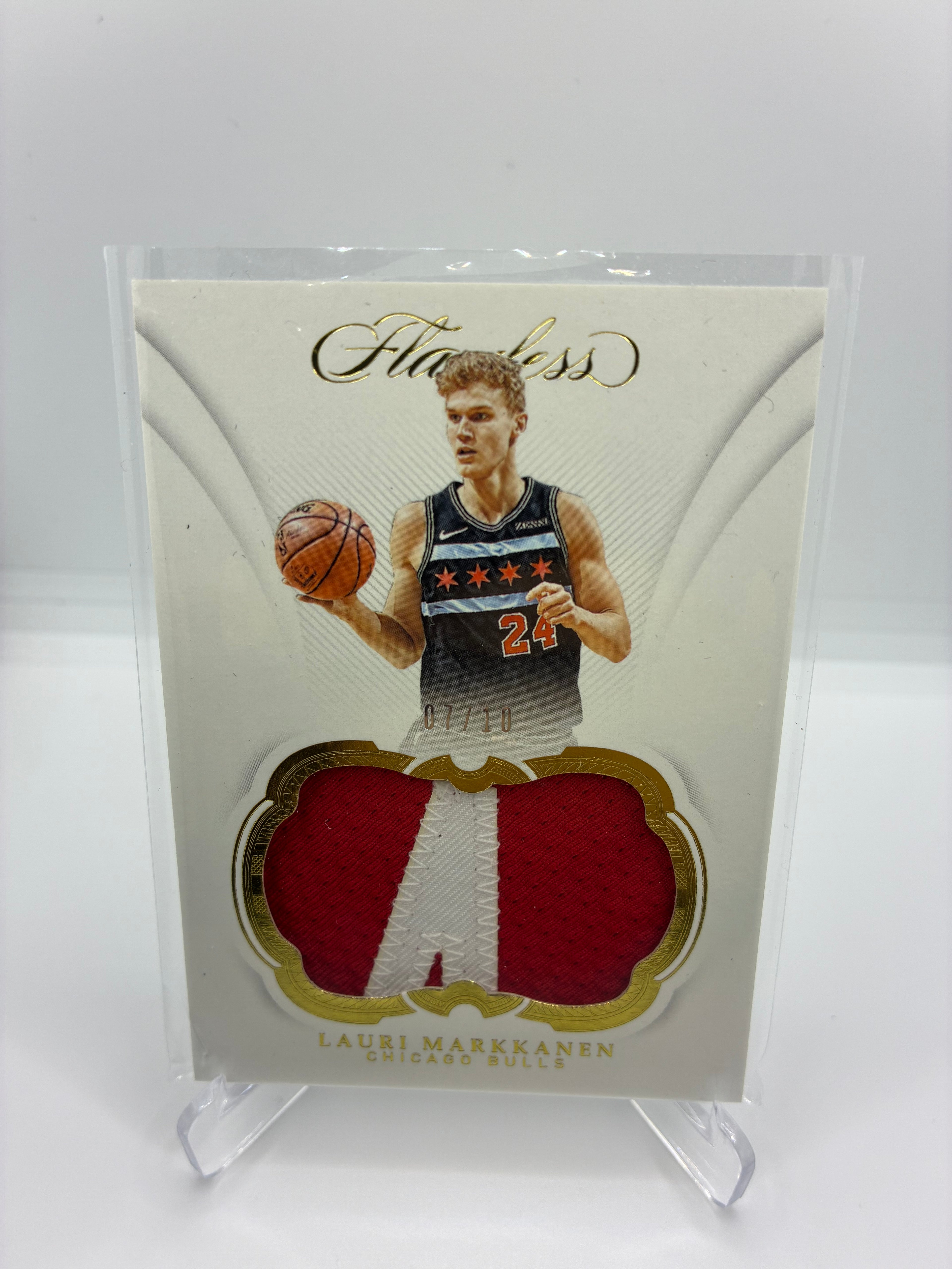 Lauri Markkanen Jersey Card | 2019-2020 Panini
