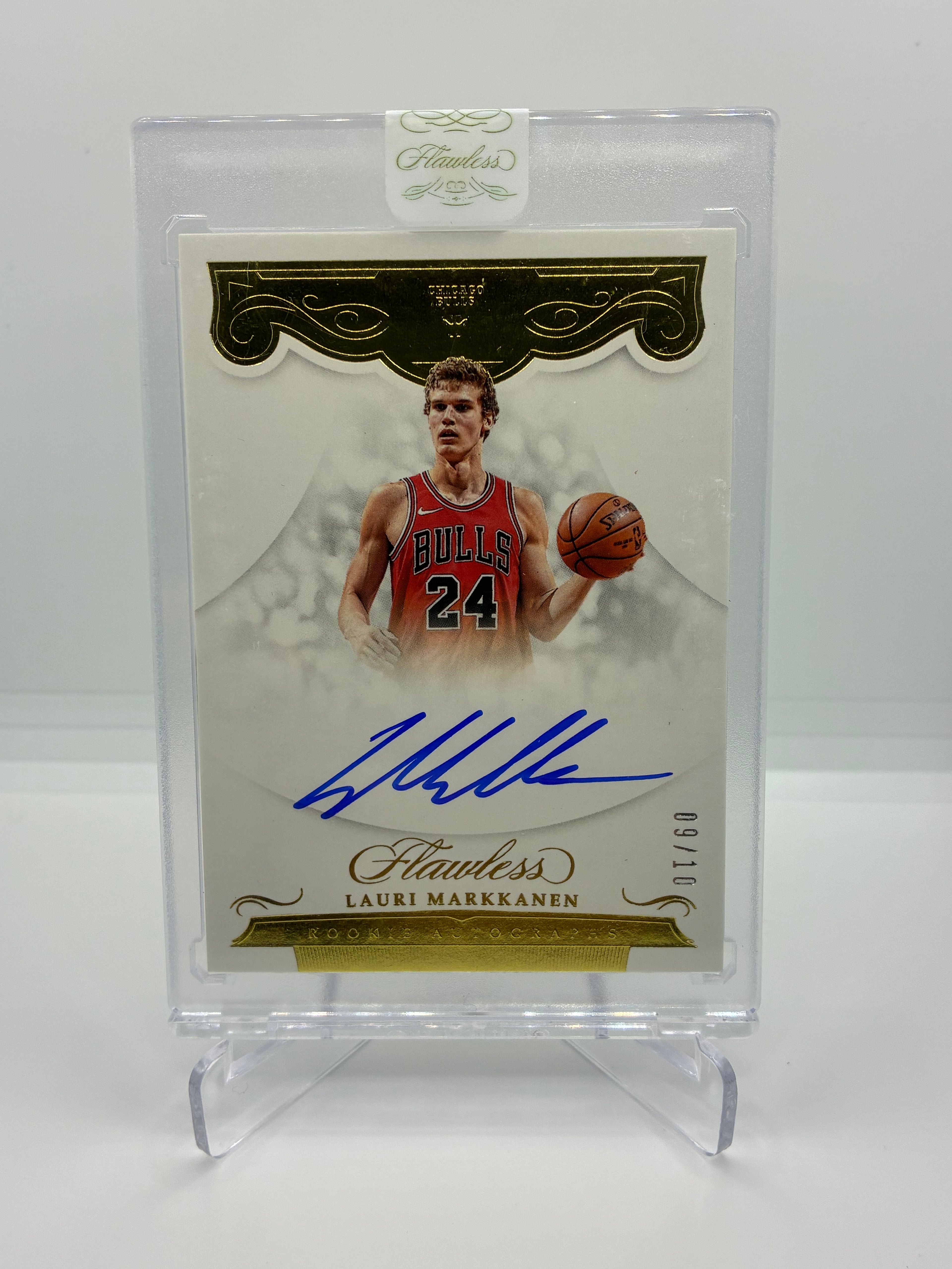 2017-18 Panini Flawless | Lauri Markkanen | No. 9/10